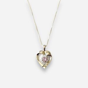 🌸Silver🌸 925 sterling silver heart necklace